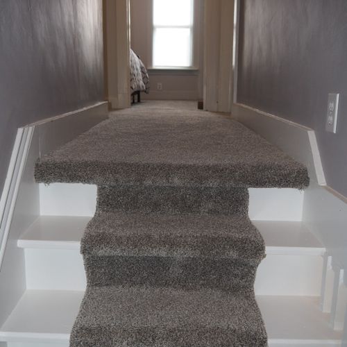 Stairs:  these are the stairs from the first floor to the second floor. All photos from this point on are from the second floor.