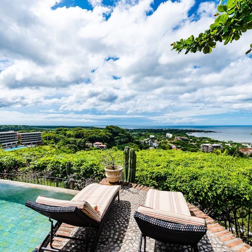 Enjoy the views from the pool