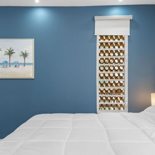 Stylish and modern bedroom for your comfort.