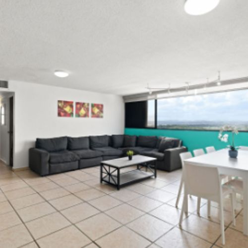 Open-concept living space with dining for memorable meals.