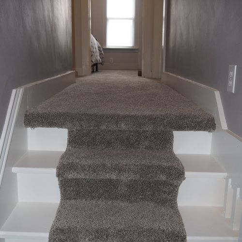 Stairs:  these are the stairs from the first floor to the second floor. All photos from this point on are from the second floor.