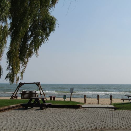Exterior:  the gorgeous private beach and lakefront at the property.