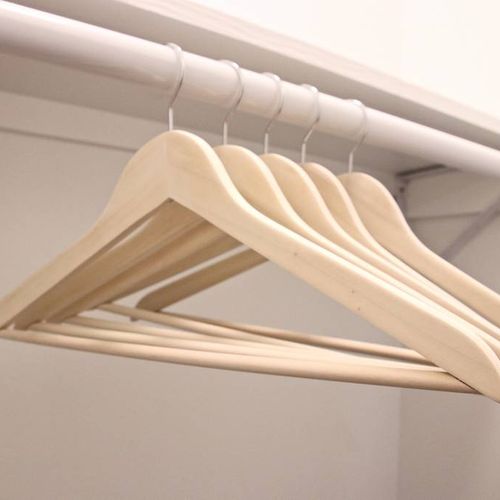 Ample storage and Hangers