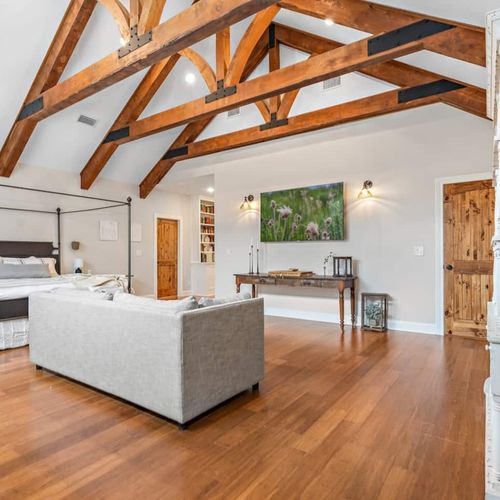 Master Suite King Bed with Sleeper Sofa