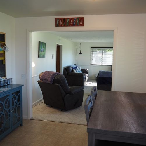 Kitchen: the home has an updated kitchen with all appliances including a dishwasher and a cute little coffee bar.