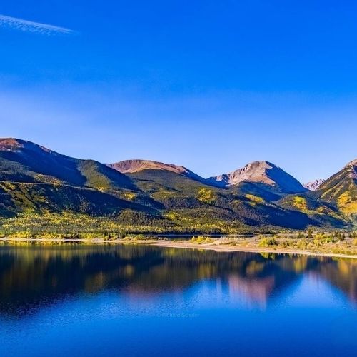Pristine lake and mountain views just around the corner.
