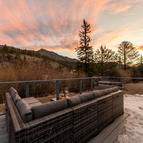 Breathe in the calm and enjoy the peaceful nature views all around you.