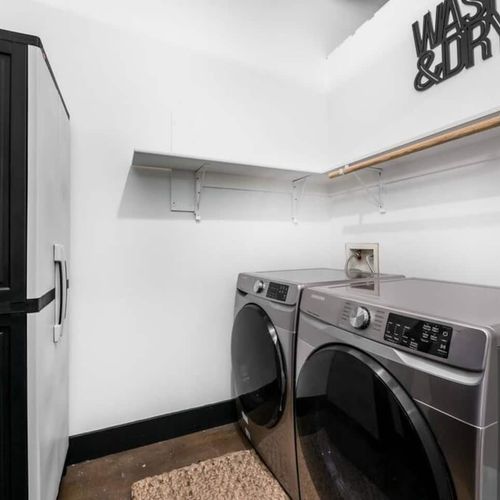 Laundry Room Washer/Dryer available for guest use inside the unit