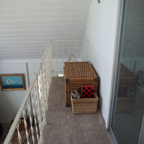 Bedroom #3 (second floor):  balcony off of bedroom.