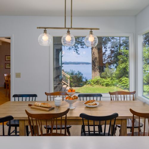 Incredible views from the kitchen table