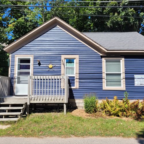 Overall:  the front of the house.