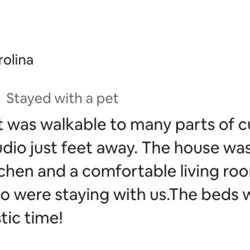 Reviews from the previous listing. Home Sweet Hudson is proud to now be managing this beautiful property in the heart of Kingston!