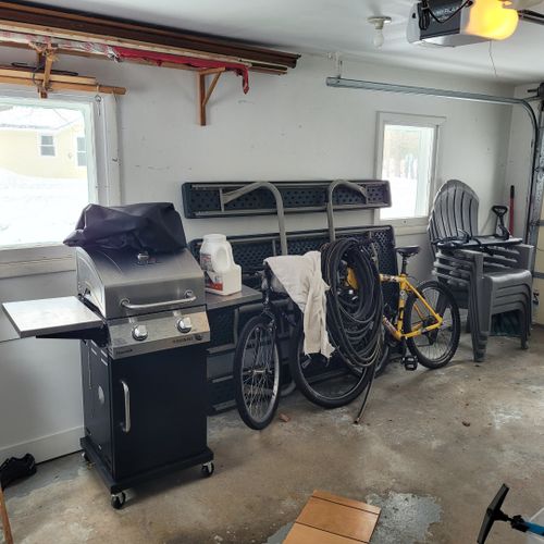 Exterior:  the garage, all items in which are available for guest usage