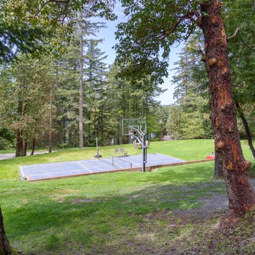 Views of the courtyard from our entry parking area