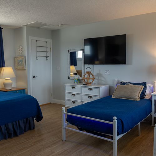 Tv in room so you can relax and watch your favorite shows.