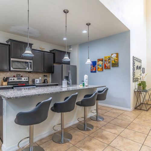 Breakfast Bar Seating for 4