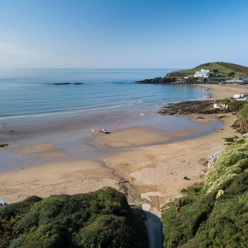 The beach opposite the house - walk across the road and enjoy!