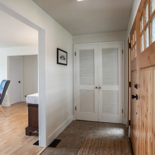 Please leave your shoes at the door!  Thanks :)