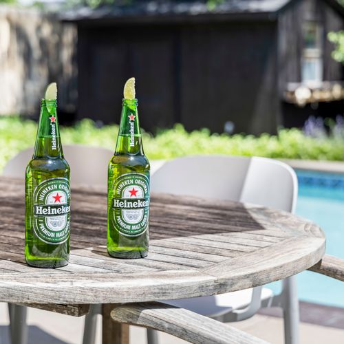 Enjoy a cold drink poolside while soaking in the warm sunshine.