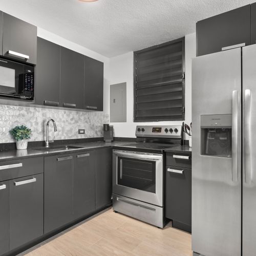 Get creative in our modern, fully equipped kitchen.