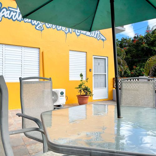 Your personal oasis awaits! This tranquil outdoor area offers a quiet escape to relax and take in the pleasant surroundings.