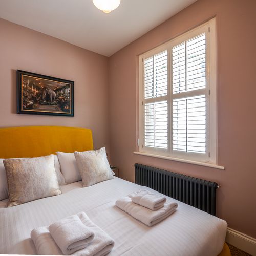 Standard double sized bed