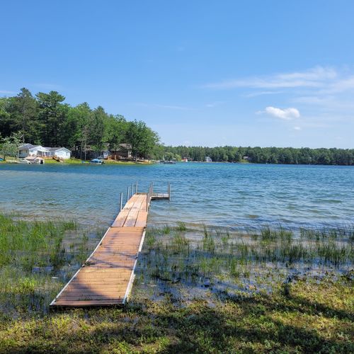 EXTERIOR:   The private dock on Little Twin Lake