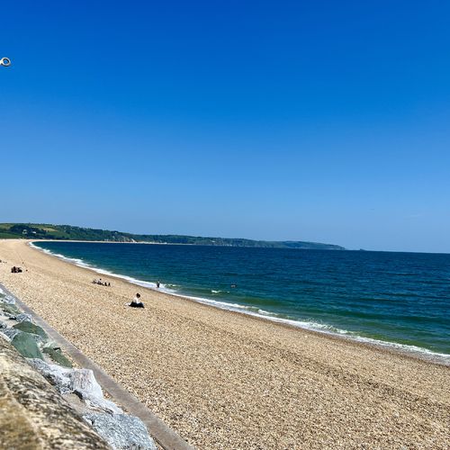 Local beach - slapton sands just outside.