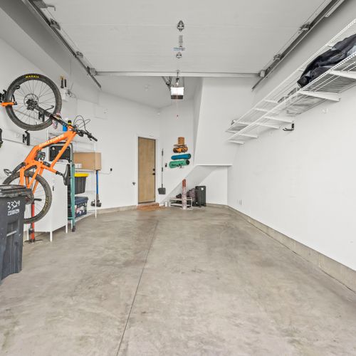 Enjoy the convenience of an attached one-car garage.