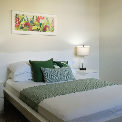 Artistic Touch. Details that add warmth and style to your stay.