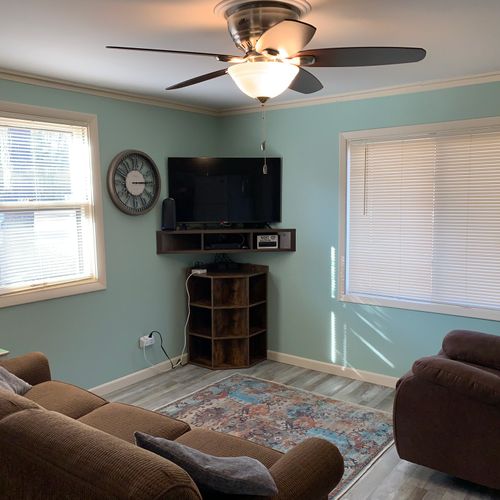 Overall:  overview of the living room