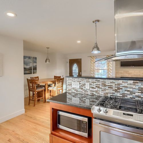 Whether you're a gourmet chef or a beginner cook, our redesigned kitchen is the perfect place to create meals while on the go.