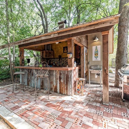 The Cantina with a propane grill for your use