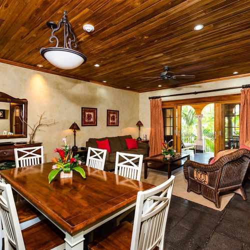 Enjoy a delish meal with family and friends.