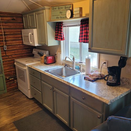 Overall:  one half of the kitchen