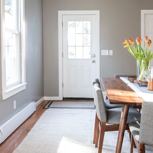 Door to the backyard