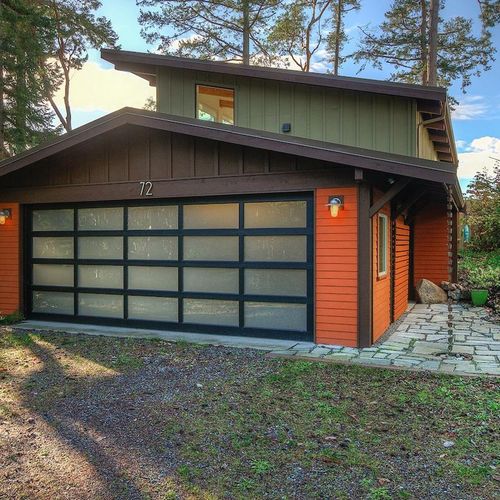 Parking for two cars.  Unfortunately, the garage is not available.