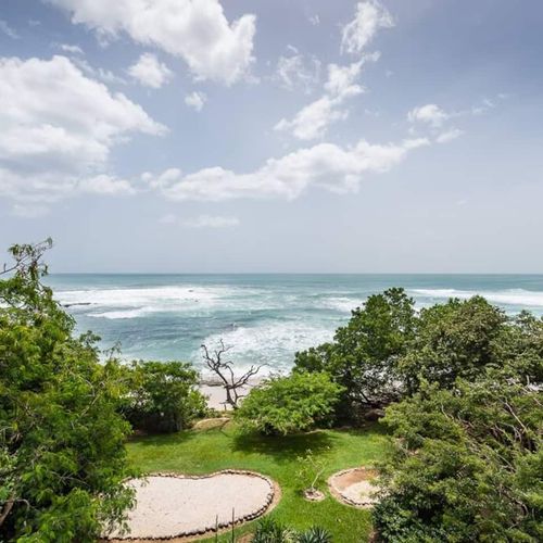 A beautiful view of the ocean just off your balcony.