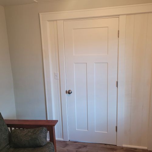 Bedroom #3:  features a futon and dresser.