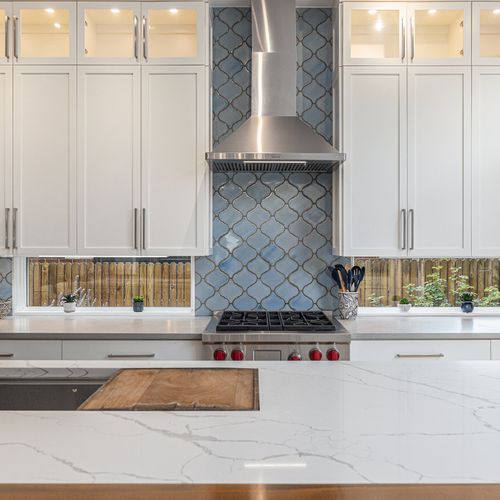 Gourmet kitchen with state-of-the-art appliances for the inspired chef