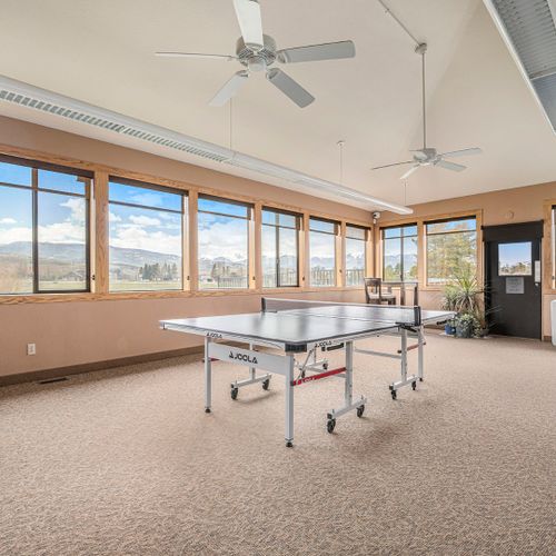 Family-friendly fun with ping pong.