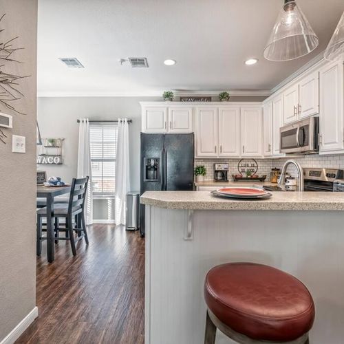 Kitchen and bar
