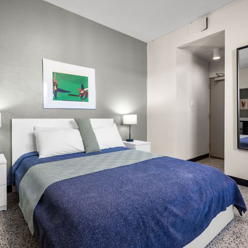 Olimpo | Room With Balcony 39 Comfort & Convenience. Entertainment and snacks always within reach.