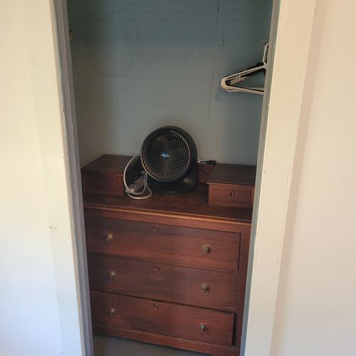 BEDROOM #4 (SECOND FLOOR):  Features a trundle bed (twin bed with a second twin bed that rolls up under it when not in use), lakeview, nightstand, and a closet.