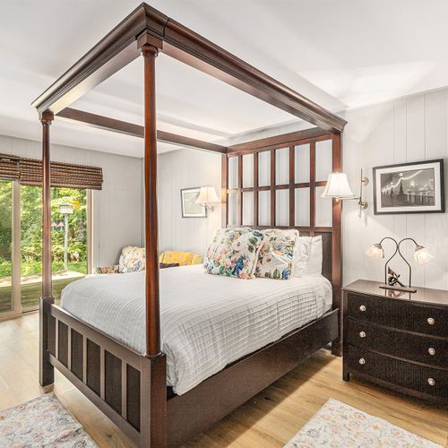 OVERVIEW:  Bedroom #1, which features a beautiful canopy queen-size bed