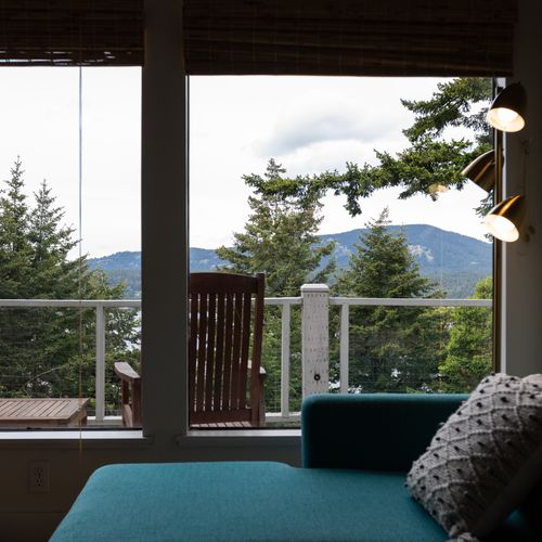 Quiet afternoons enjoying the views.