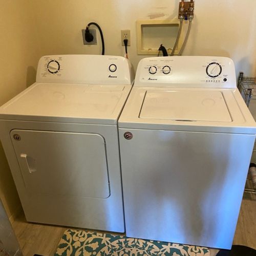 Laundry room:  there is a small laundry room in the condo with a washer and dryer provided for guest usage.