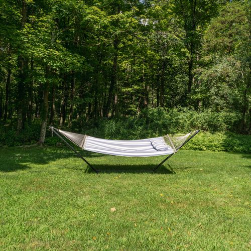 Laze in the sun on the hammock at Todd Hill.