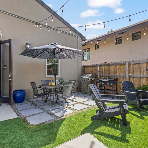 Comfort and fun — grilling, lounging, and gatherings.