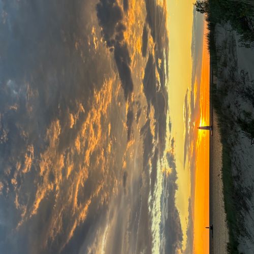 Area photos:  sunset at frankfort beach
